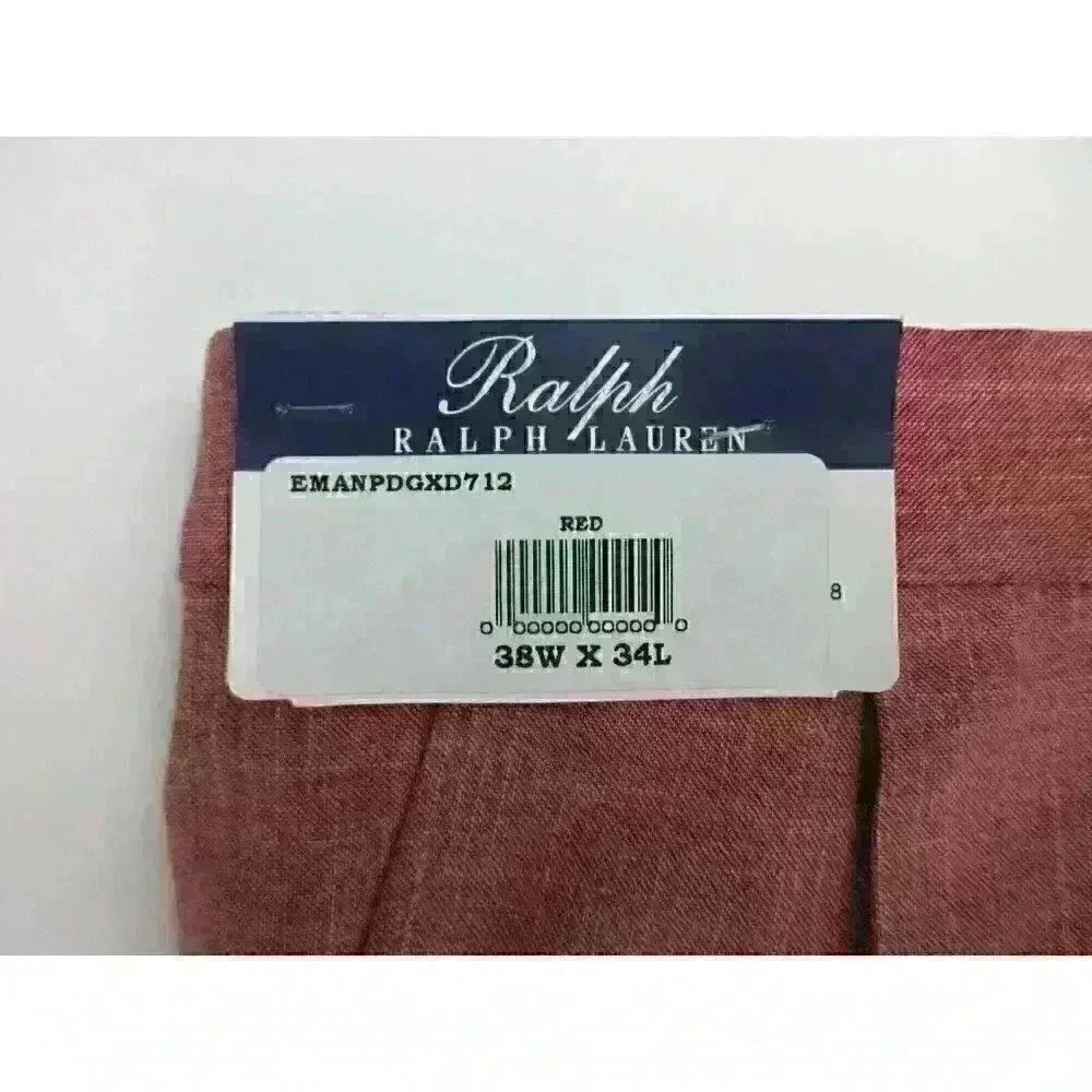 Ralph Lauren Mens 38W X 34L Pleated Dress Pants - Picture 8 of 10